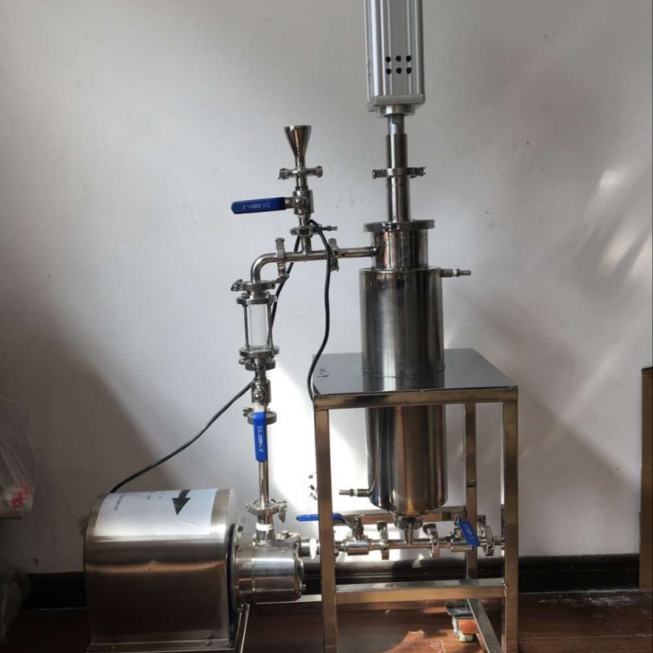 大功率連續(xù)流超聲波成套反應(yīng)裝置